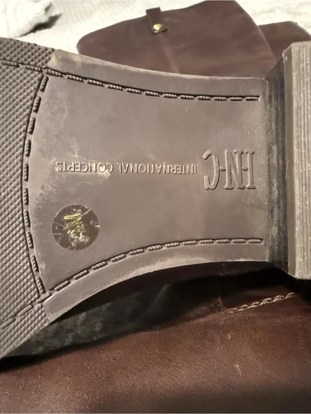 Classic Tall Leather Riding Boots - chocolate Brown wide calf!